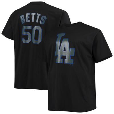 Mookie Betts Los Angeles Dodgers Big & Tall Pop Fashion Jersey - Black