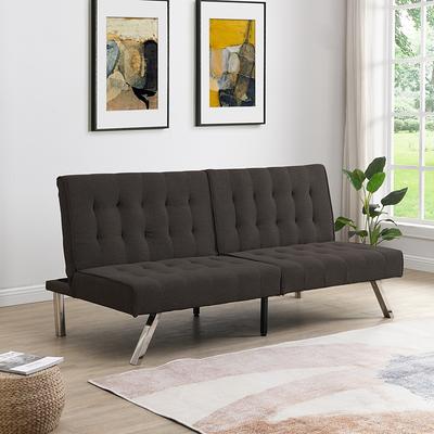 Convertible Memory Foam Futon Couch Bed, Modern Folding Sleeper