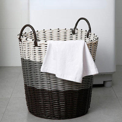 1.5bu Laundry Basket White - Brightroom™