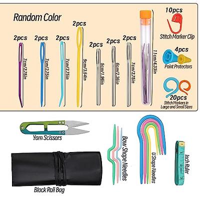 UzecPk Crochet Hooks Set, 14PCS Multicolor Aluminum Crochet Hooks Knitting  Needles Hook for Arthritic Hands Crochet Needles for Yarn Craft Beginners