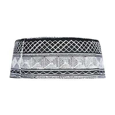 Arab Muslim Men Arabic Scarf Prayer Hats Islamic Clothing Chiffon