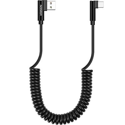 Smartphone Accessories: AINOPE 2-pack 60W Right Angle USB-C Cables