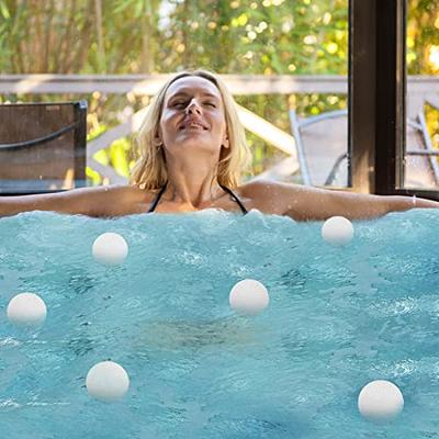 Wisolt Floating Scum Sponge Balls for Hot Tubs Pool Filter Balls