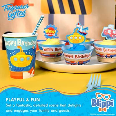 Treasures Gifted Officially Licensed Blippi Paper Cups 8ct - 9oz Blippi Cups  for Kids - Blippi Birthday Party Cups - Blippi Party Supplies - Blippi  Birthday Party Supplies - Blippi Decor - Yahoo Shopping