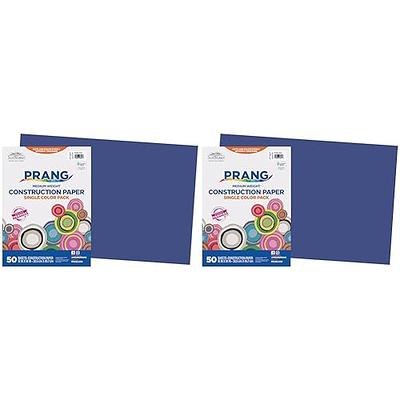 Prang Construction Paper, Bright White, 12 x 18, 100 Sheets Per Pack, 5  Packs