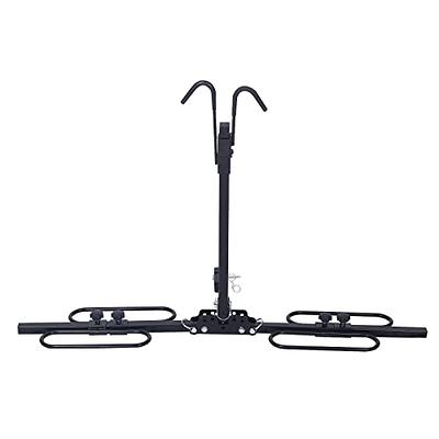 Bike Rack Garage Wall Mount with Tire Tray, Swivel Bike Rack, 90