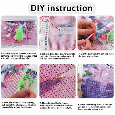 5D Diamond Painting Kits for Adults - Paint with Diamonds Full Round Drill 5D  Diamond Dots Craft Diamond Art Kits - Home Wall Decor and Adults Kids DIY  Gift(Succulents 12 X 16 inch)