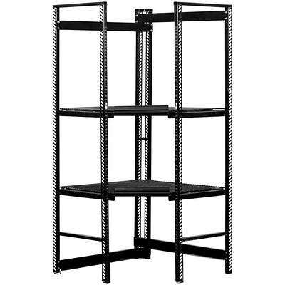 64 5 Tier Metal Book Shelf Black - Ore International