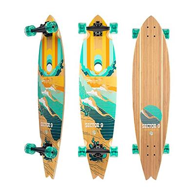 Sector 9 Longboard Complete Offshore Baja Bamboo Swallow Tail 9.35 x 39.5  - Yahoo Shopping