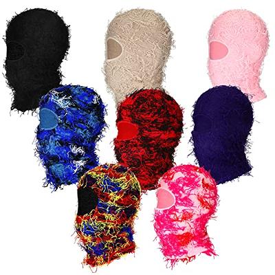 Kids Balaclava Ski Mask (with Breathable Holes) Windproof Winter Fleece  Neck Face Warmer Boys Girls Black