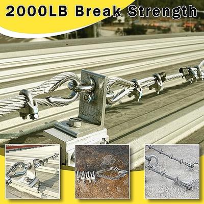 RECTOO 100ft 1/8 Stainless Steel Cable, 7x7 Strands Stainless Steel Wire  Rope Construction, Wire Rope Aircraft Cable for Deck Railing Stair Handrail