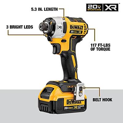 DEWALT 20V MAX Power Tool Combo Kit, 4-Tool Cordless Power Tool Set with 2  Batteries and Charger (DCK423D2)