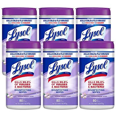 Lysol Disinfectant Multi-Surface and Antibacterial Lemon and Lime Blossom Cleaning  Wipes, 80 ct - Foods Co.