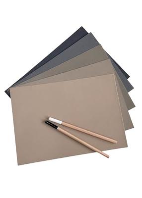 MAIMOUFIN 10Sheets Sanded Pastel Paper for Artists,15.4X10.7Blue Rough  Pastel Paper for Dry,Wet Painting Sanded Art Paper for Pastels Pencils 