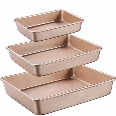 Ayesha Curry Bakeware 9 x 13 Covered Cake Pan- Copper 