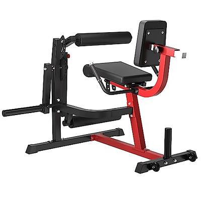 Adjustable Plate Loaded Leg Extension and Curl Machine - Rotary