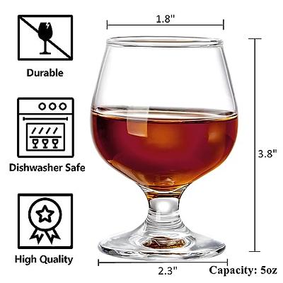 Cute Shot Glasses Mini Glass Snifters Cognac 1.7 oz Glasses Brandy Snifter  Mini Wine Glasses Glass Dinnerware Set for Whiskey Juice Vodka Sherry  Champagne Brandy Wine Party Supplies (48 Pieces) - Yahoo Shopping