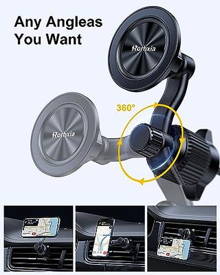  Rorhxia Car Vent Phone Mount, [Never Blocking Vent, Enjoy The  Comfort of The A/C] Hands-Free Universal Extension Clip Air Phone Holder Car  Fit for All Phones iPhone Samsung More : Cell
