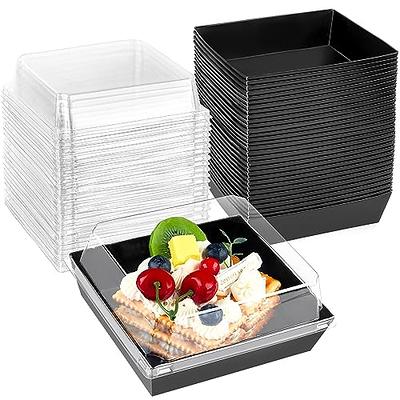 Disposable Transparent Box Lid Desserts