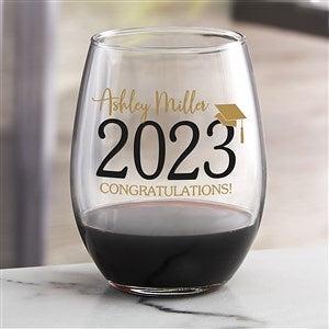 Libbey 213 Customizable 15 oz. Stemless Wine Glass - 12/Case