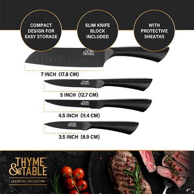 Thyme & Table Non-Stick Coated High Carbon Stainless Steel Chef's