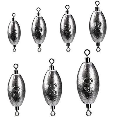 THKFISH Fishing Weights Inline Weights Trolling Sinkers Swivel Weights  Quick Set Up Lead Fishing Sinker with Inner Swivel Set 1/3oz 1/4oz 1/5oz  1/6oz 1/7oz 3/8oz 1/2oz 3/4oz 1oz 1.4oz - Yahoo Shopping