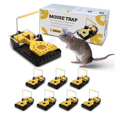 Rat Trap Outdoor and Rat Traps Indoor - MouseTraps Indoor for Home Touch  Free and Reusable Pest Control (8-Pack)
