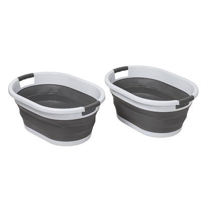  Honey-Can-Do Honey Can Do Set of 2 Collapsible Rubber