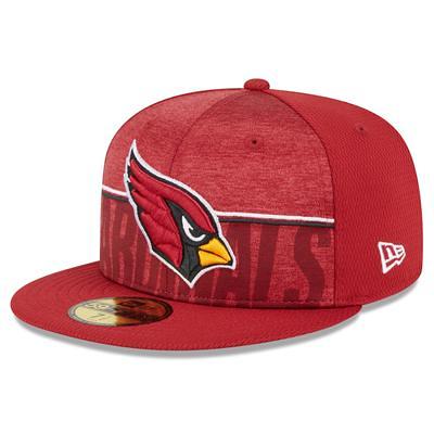 Men's New Era Camo Arizona Cardinals 2022 NFL Training Camp Official 9FIFTY Snapback Adjustable Hat