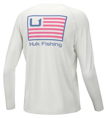 Huk Pursuit Huk and Bars Long-Sleeve T-Shirt for Kids - White - S - Yahoo  Shopping