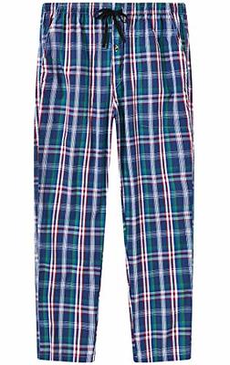 MoFiz Men's Pajama Shorts Sleep/Lounge Shorts Cotton Sleepwear Shorts Plaid  PJS (S, 3 Pack) at  Men's Clothing store