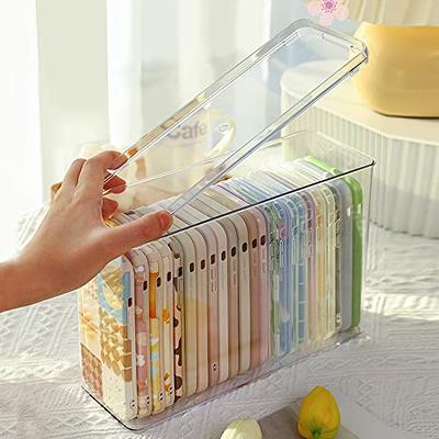  Leinuosen 10 Pieces Small Plastic Box Flat Organizer