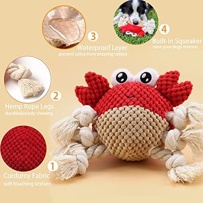 napojoy Dog Toys, Stuffed Dog Toys for Small Medium Large Dogs