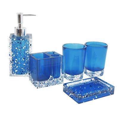 Dracelo 4-Piece Bathroom Accessory Set with Soap Dispenser