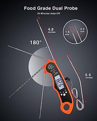 HT690 Instant Read Digital Meat Thermometer LCD Screen Probe Type for Food, Bread  Baking - Yahoo Shopping