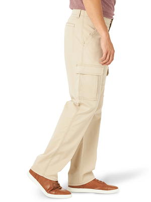 Wrangler Men's and Big Men's Relaxed Fit Cargo Pants With Stretch