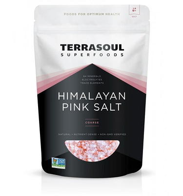 Himalayan Secrets Natural Pink Cooking Salt in Refillable Grinder - 8 oz  Healthy Unrefined Coarse Salt Packed with Minerals - Kosher Certified