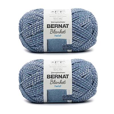 Bernat Blanket Ombre Shaded Blue Ombre Yarn - 2 Pack of 300g/10.5oz -  Polyester - 6 Super Bulky - 220 Yards - Knitting, Crocheting & Crafts,  Chunky Chenille Yarn - Yahoo Shopping