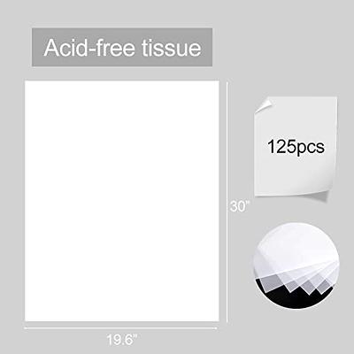 125 Pack 20 x 30 Acid Free Acid-Free Wrapping Tissue Paper