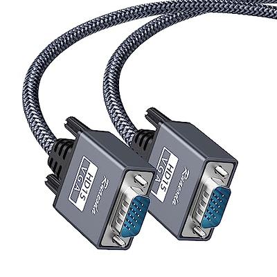 DVI to VGA High Resolution Monitor Cable, RGB Coaxial, 6-ft.