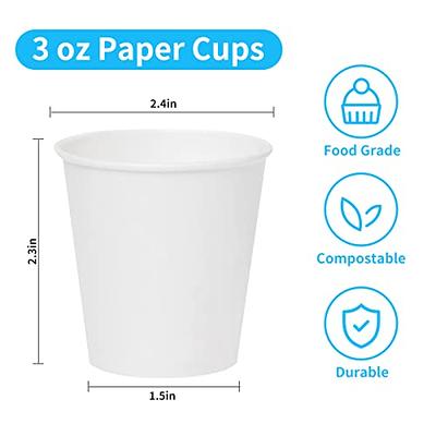 Compostable 3 oz. Small Paper Cups