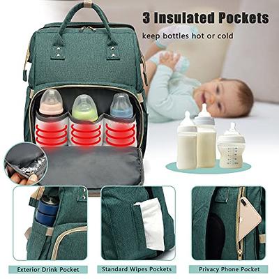 Baby Diaper Bag Backpack with Changing Station, Baby Registry Search Shower  Gifts, Baby Bags for Boy Girl, New Mom Gifts for Women, Large Capacity