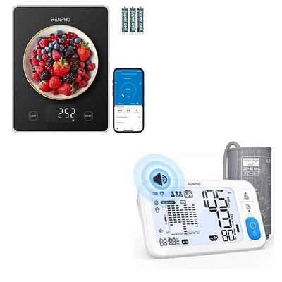 RENPHO Food Scale, Smart Kitchen Scale, RENPHO Blood Pressure Monitor,  Upper Arm Cuff - Yahoo Shopping