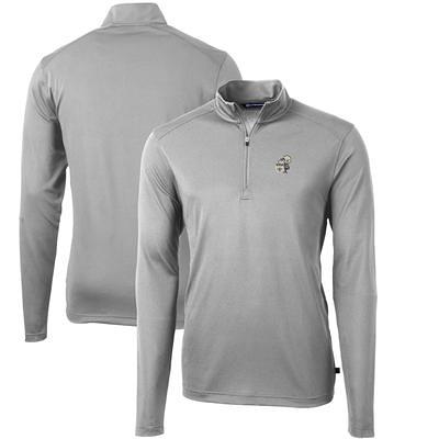 Men's Cutter & Buck Gray New Orleans Saints Throwback Logo Virtue Eco Pique  Recycled Quarter-Zip Big Tall Pullover Top - Yahoo Shopping