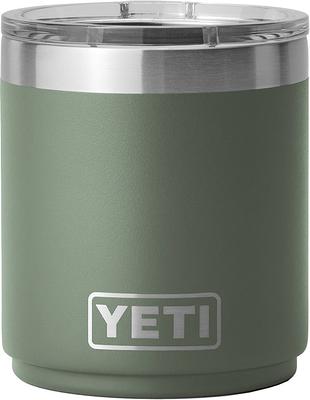 Yeti Rambler Stackable Lowball Tumbler with Magslider Lid - 10 oz - Camp  Green