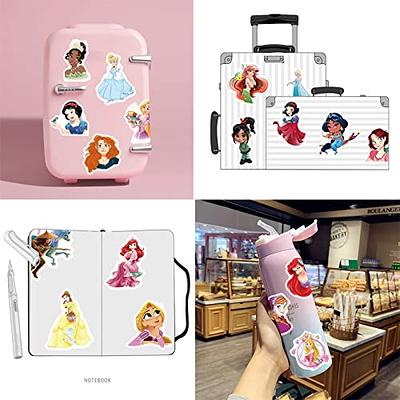 Disney Stickers Cannity 100Pcs Kids Stickers Pack Cute Princess Stickers  Mixed Cartoon Stickers for Kids Teens Adults Waterproof Vinyl Stickers for