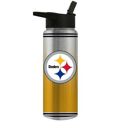 Pittsburgh Steelers 26oz. Primary Logo Water Bottle - White