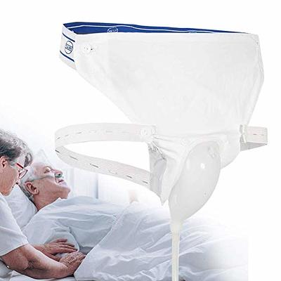 Men Incontinence Pants With Collection Urine Bag Portable Leak Proof Leg Pee  Catheter Holder For Elder