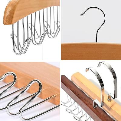 2pcs Space-saving Multifunctional Plastic Clothes Hangers For Home