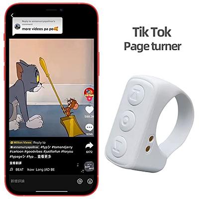 Télécommande Bluetooth Tik Tok avec Kindle App Page Turner